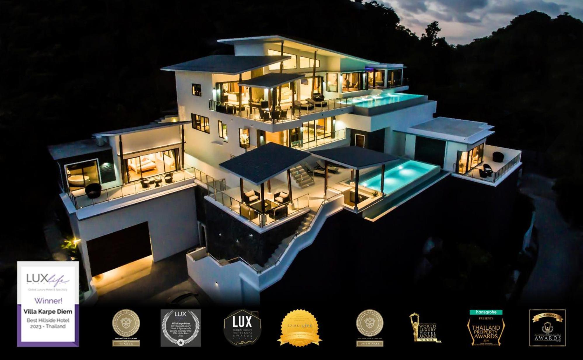 Karpe Diem Villa - Twin Infinity Pools 차웽 외부 사진