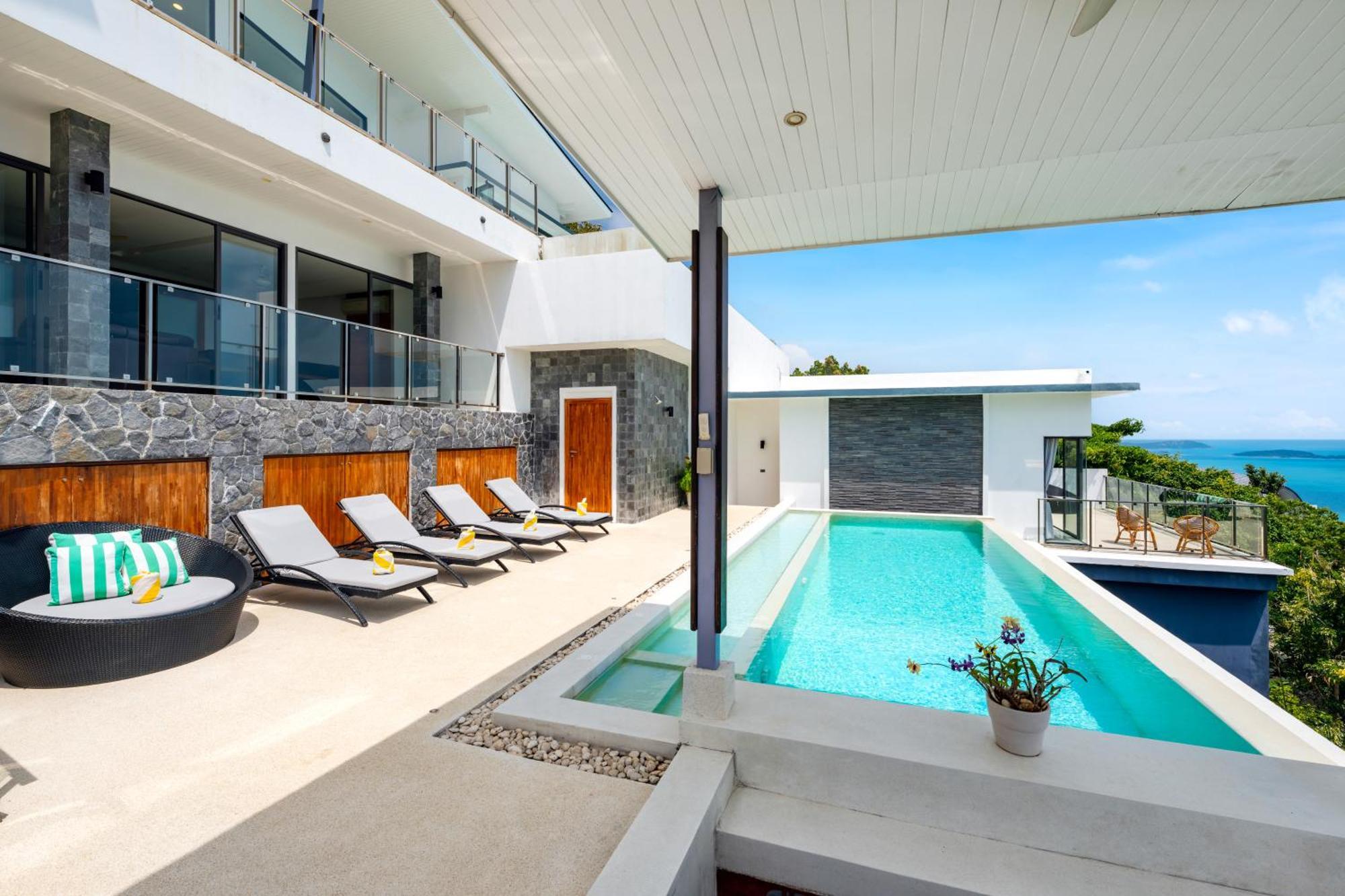 Karpe Diem Villa - Twin Infinity Pools 차웽 외부 사진