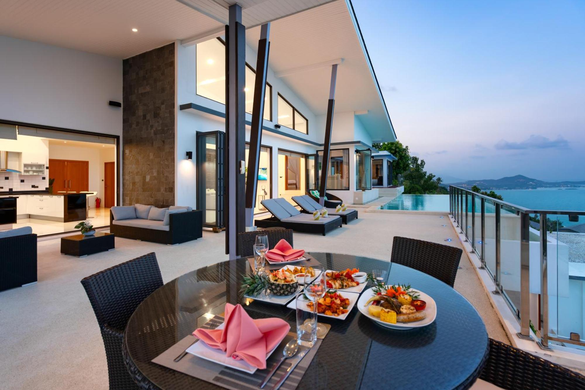 Karpe Diem Villa - Twin Infinity Pools 차웽 외부 사진