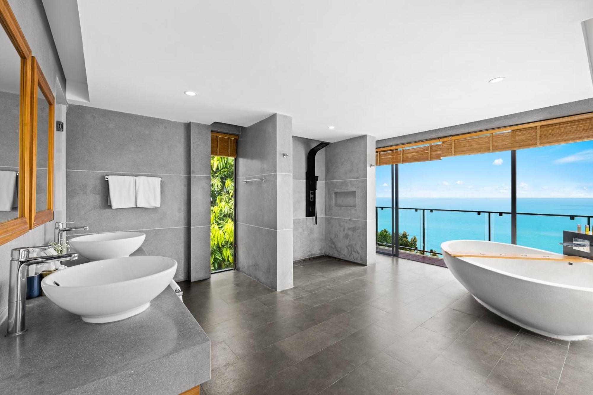 Karpe Diem Villa - Twin Infinity Pools 차웽 외부 사진