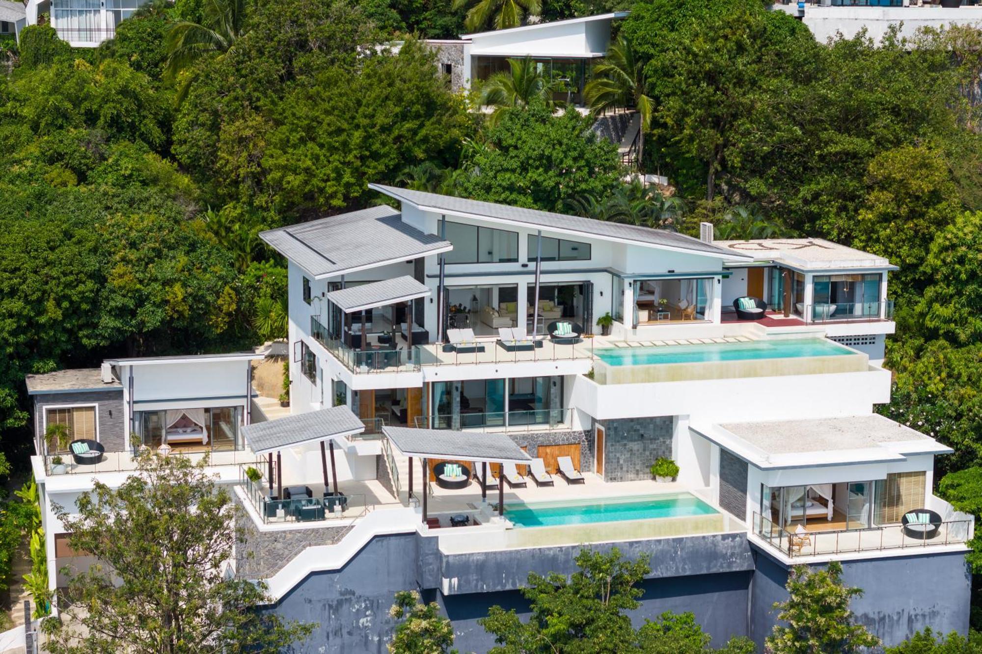Karpe Diem Villa - Twin Infinity Pools 차웽 외부 사진