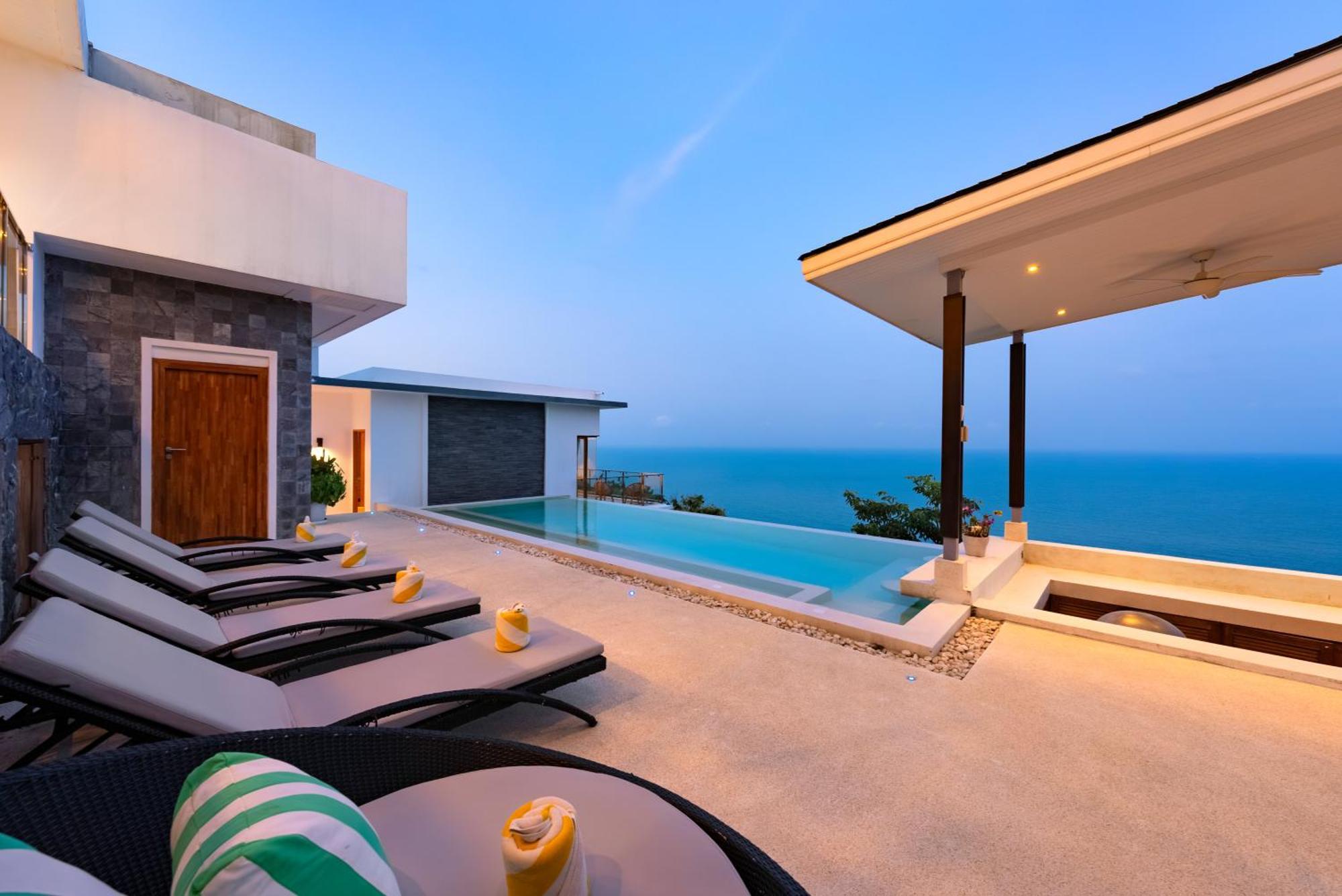 Karpe Diem Villa - Twin Infinity Pools 차웽 외부 사진