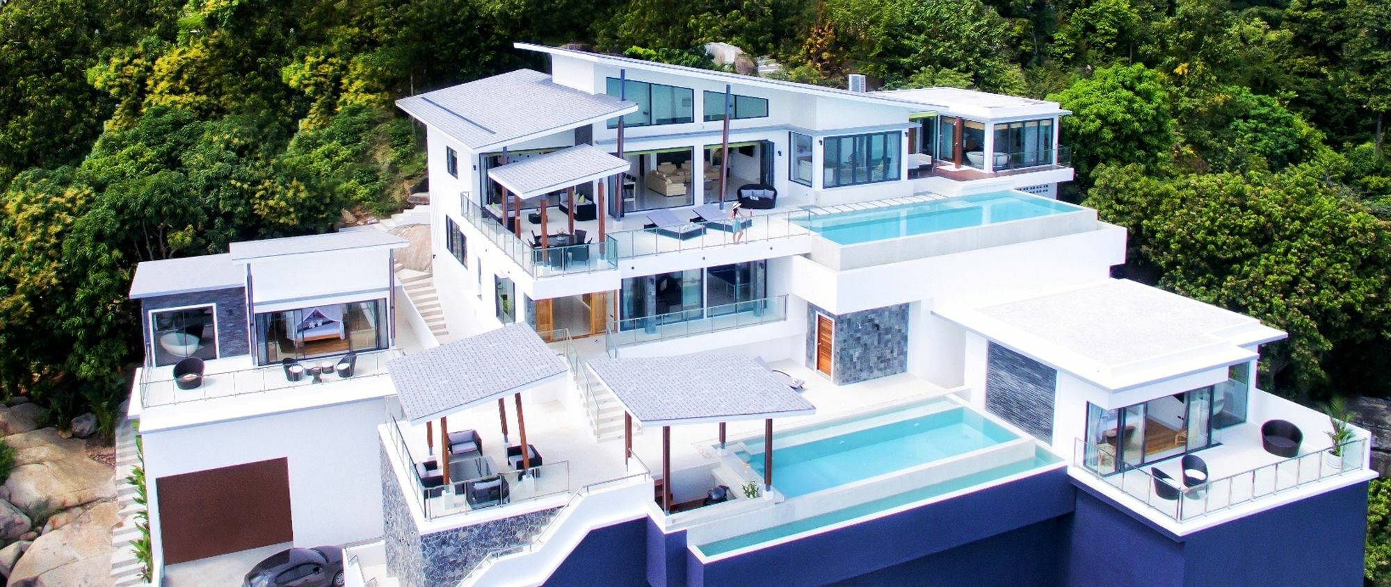 Karpe Diem Villa - Twin Infinity Pools 차웽 외부 사진